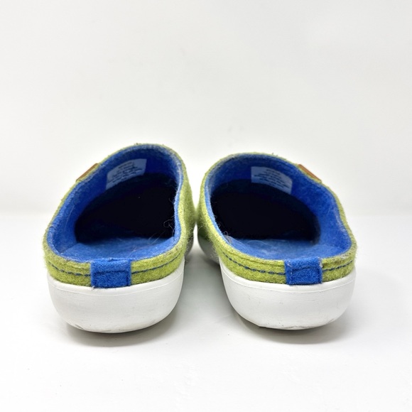 Samuel Hubbard Dreams Wool Felt Clogs Green Size 11 - Picture 4 of 8